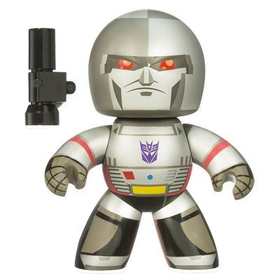 Megatron figure, produced by Hasbro. Front view.