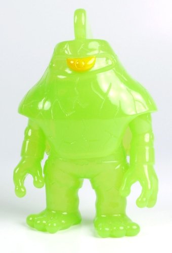 Mutant Bigaro figure by Mori Katsura, produced by Realxhead. Front view.