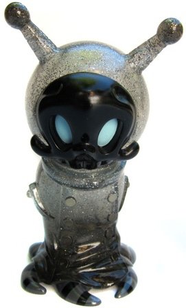 Big Sal - Glitter Smoke  figure by Kathie Olivas X Brandt Peters, produced by Super7. Front view.