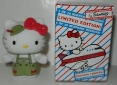 Hello Kitty Germany figure by Sanrio, produced by Sanrio. Front view.