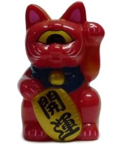 Fortune Cat Baby (フォーチュンキャットベビー) figure by Mori Katsura, produced by Realxhead. Front view.