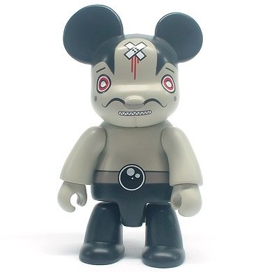 Russell Grey figure by Dalek, produced by Toy2R. Front view.