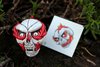 Skull Tattoos - Flaming Skull - Custom