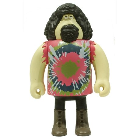 Man Love  figure by James Jarvis, produced by Amos Toys. Front view.