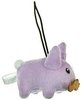 Light Purple Happy Labbit Mini Plush