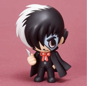 Black Jack  figure by Play Set Products, produced by Organic Hobby, Inc. Front view.