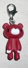 Gloomy Bear Zipper Pull (Plain Red)