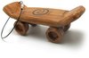 Kindergardener Skateboard Keychain - Brown