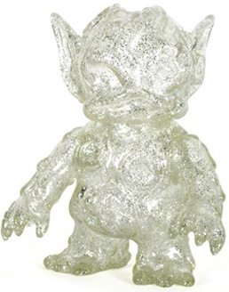 Glitter Ooze Bat - SDCC 09 figure by Chanmen, produced by Super7. Front view.