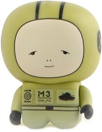 M3 Unipo RRR figure by Unklbrand, produced by Unklbrand. Front view.