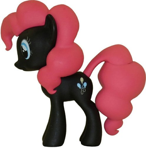 Pinkie Pie figure, produced by Funko. Front view.