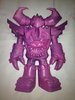 Mecha Azteca - Purple Glow Hand Painted