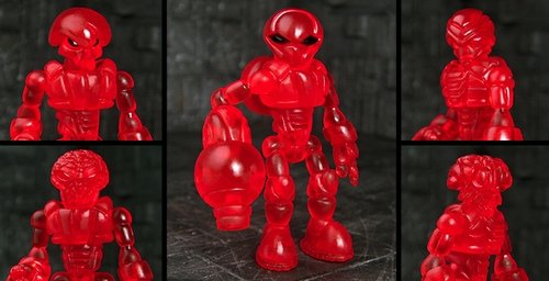 Infection Echo Morph figure, produced by Onell Design. Front view.