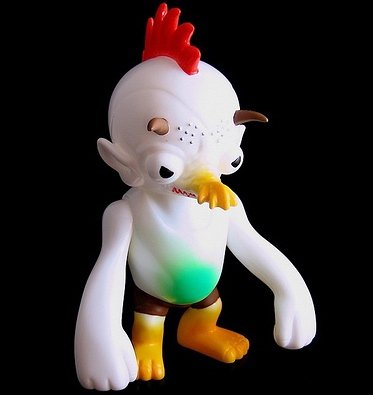 Little Chicken figure, produced by Sindbad Toy. Front view.
