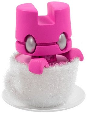 The Furry Cup - NYCC 13, Clutter figure by Matt Jones (Lunartik), produced by Lunartik Ltd. Front view.
