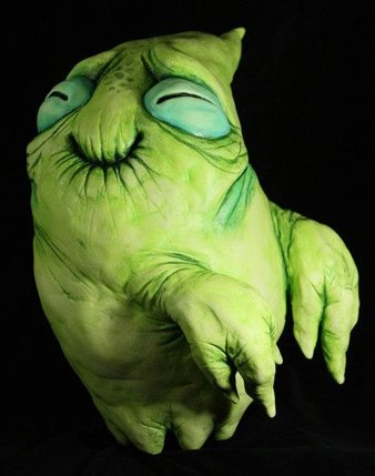 Ectoblobbicus figure by Chris Ryniak. Front view.
