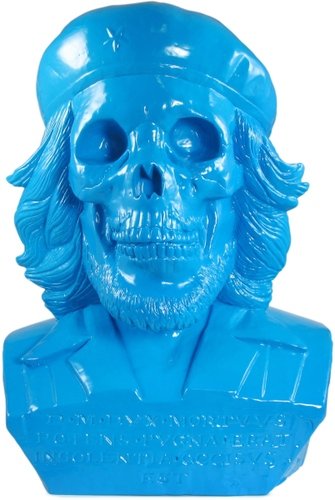 Dead Che Bust figure by Frank Kozik, produced by Ultraviolence. Front view.