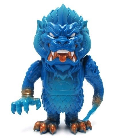 Mongolion - NYCC 10 figure by LAmour Supreme, produced by Super7. Front view.