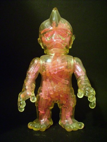 Mutant Head  figure by Mori Katsura, produced by Realxhead. Front view.