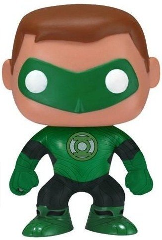 POP! Heroes - Green Lantern - Hal Jordan figure by Dc Comics, produced by Funko. Front view.