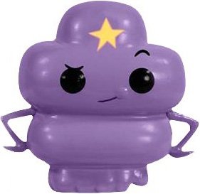 Lumpy Space Princess figure, produced by Funko. Front view.