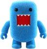 Flocked Blue Domo Qee