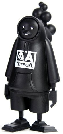  Action Portable Black Bamba figure, produced by Threea. Front view.