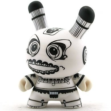 Petatero figure by Kraken, produced by Kidrobot. Front view.