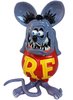 Rat Fink Sofubi toy Grey