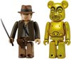 Indiana Jones Kubrick & Golden Idol Be@rbrick Set