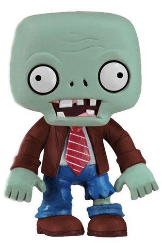 Zombie figure, produced by Funko. Front view.