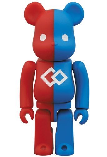 Colantotte Magnet Be@rbrick 100% figure by Colantotte, produced by Medicom Toy. Front view.