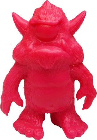 Stroll - Pink figure by John Spanky Stokes, produced by October Toys. Front view.
