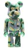 Bape Play Be@rbrick S1 - light green camo