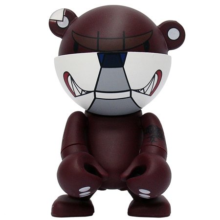 Knuckle Bear Trexi figure by Touma, produced by Play Imaginative. Front view.