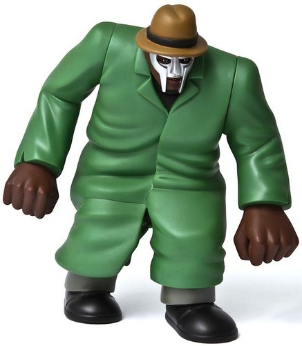Madvillain figure by Stones Throw, produced by Kidrobot. Front view.