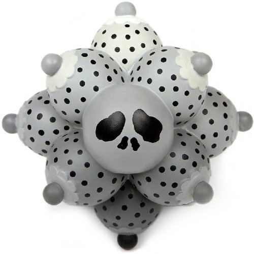 Boob Ball - Gray Edition figure by Buff Monster, produced by 3D Retro. Front view.