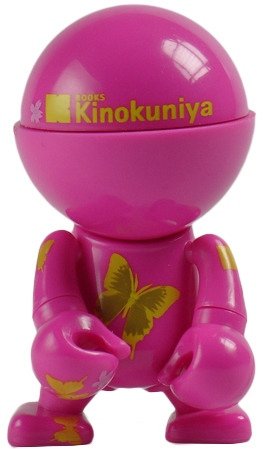 Kinokuniya Pink (Books Kinokuniya) figure by Play Imaginative, produced by Play Imaginative. Front view.