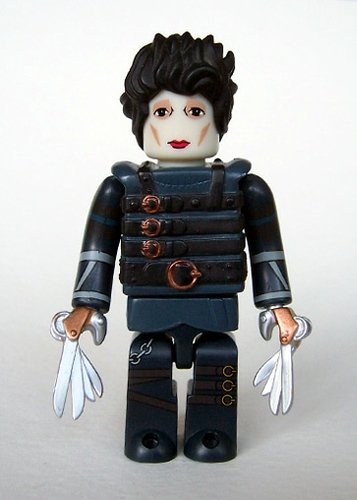 Edward Scissorhands figure, produced by Medicom Toy. Front view.