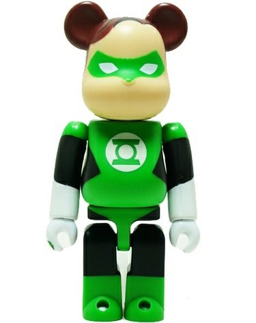 Green Lantern - Hero Be@rbrick Series 22 figure by Dc Comics, produced by Medicom Toy. Front view.