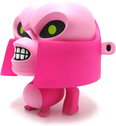 Chaos Kong - Pink figure by Bunka, produced by Artoyz Originals. Front view.