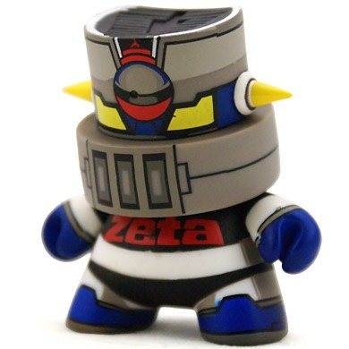 (Untitled)  figure by Zeta, produced by Kidrobot. Front view.
