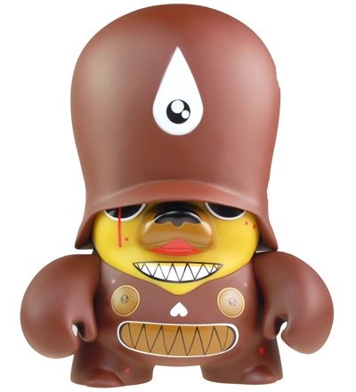 Dalek Trooper - Brown Edition figure by Dalek, produced by Adfunture. Front view.