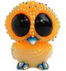 Baby Owl - Orange Blue GID