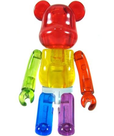 Jellybean Be@rbrick Series 20 figure, produced by Medicom Toy. Front view.