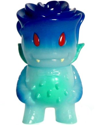 Glowing Frost Pocket Rose Vampire - WonderCon 2013 figure by Josh Herbolsheimer, produced by Super7. Front view.