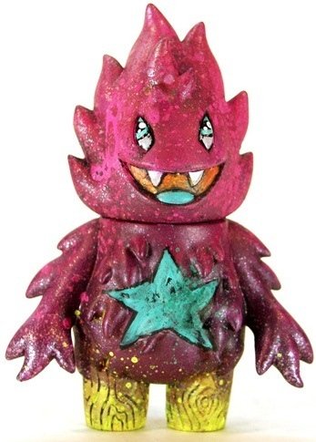Teal Belly Star Honoo - SDCC 2012 figure by Leecifer. Front view.
