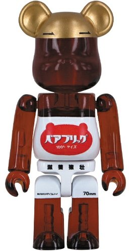 Fight Be@rbrick 100% figure, produced by Medicom Toy. Front view.