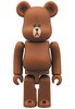 Line Be@rbrick 100% - Brown