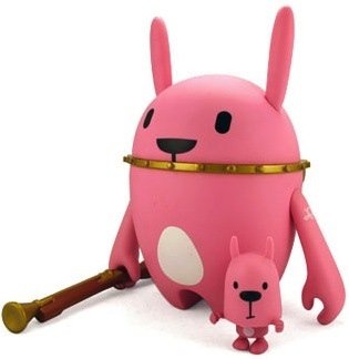 Ned Zed figure by Rolito, produced by Toy2R. Front view.